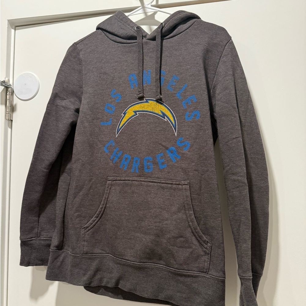 NFL Los Angeles Chargers Dark Gray Hoodie